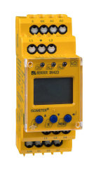 ISOMETER? IR423 Insulation Monitoring Device for Mobile Generators with Dual Alarm Relays and LCD Display