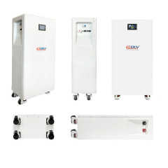 Removable Battery Pack 15kWh 16kWh 48V 51.2V LiFePO4 Storage for Home Powerwall with Roller 280Ah 300Ah 314Ah Hithium Cell DERIY