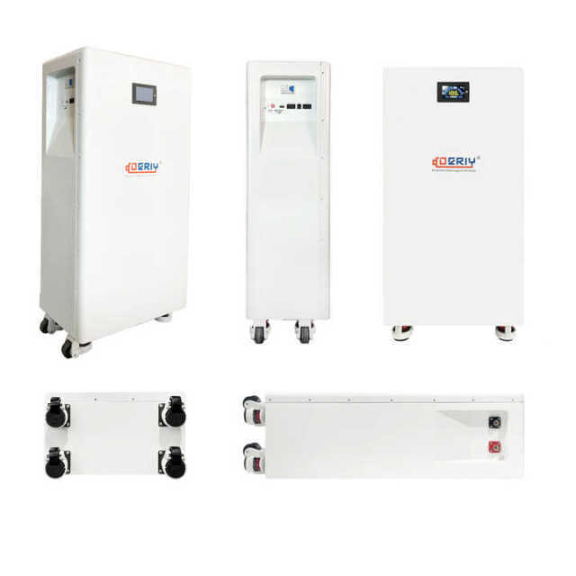 Removable Battery Pack 15kWh 16kWh 48V 51.2V LiFePO4 Storage for Home Powerwall with Roller 280Ah 300Ah 314Ah Hithium Cell DERIY
