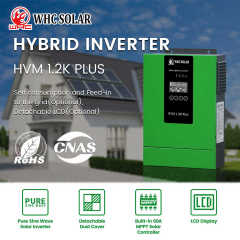 1.2KW High-Frequency Hybrid Inverter 48V MPPT Pure Sine Wave Off-Grid Solar Power System for Home Use WHC SOLAR