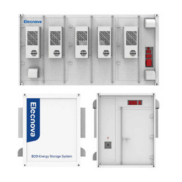 BESS Battery Energy Storage System 3.404MWh 1000~1500Vdc Containerized Solar Energy Storage Solution Elecnova