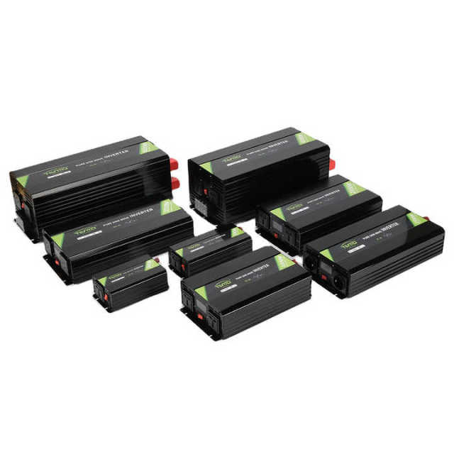 Power Inverter 2000w 1000w 3000w 12v 24v 48v DC to 110v 220v 230v 240v Pure Sine Wave Off-Grid Solar Energy System TIANMO