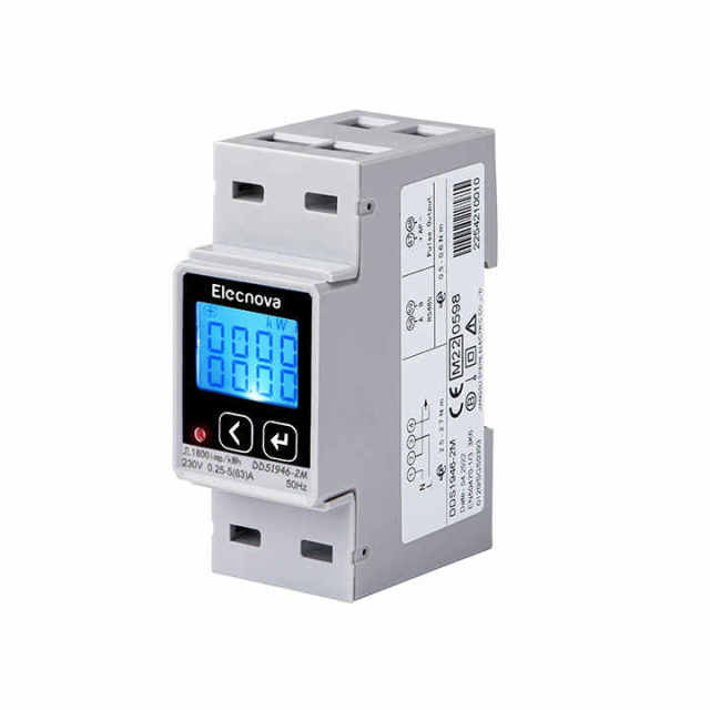Single Phase Electricity Meter Digital Energy Monitoring for Industrial Power Systems Elecnova