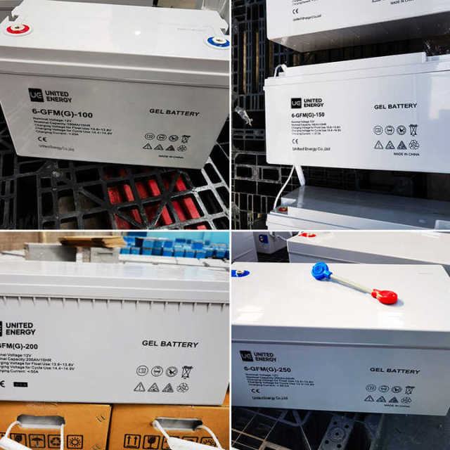 Gel Battery 12V 200Ah Deep Cycle Solar Energy Storage Systems UNITED ENERGY