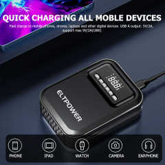 ODM 12000mAh Portable Car Battery Booster Power Bank Charger with 2000A Peak Current and LED Light for Car Motorcycle Truck Jump Start
