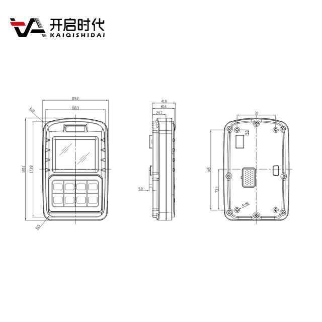 Custom PLC Controller Module Digital Programmable Logic Controllers with IP65 Protection for Industrial Automation China Wholesale KQ-tech