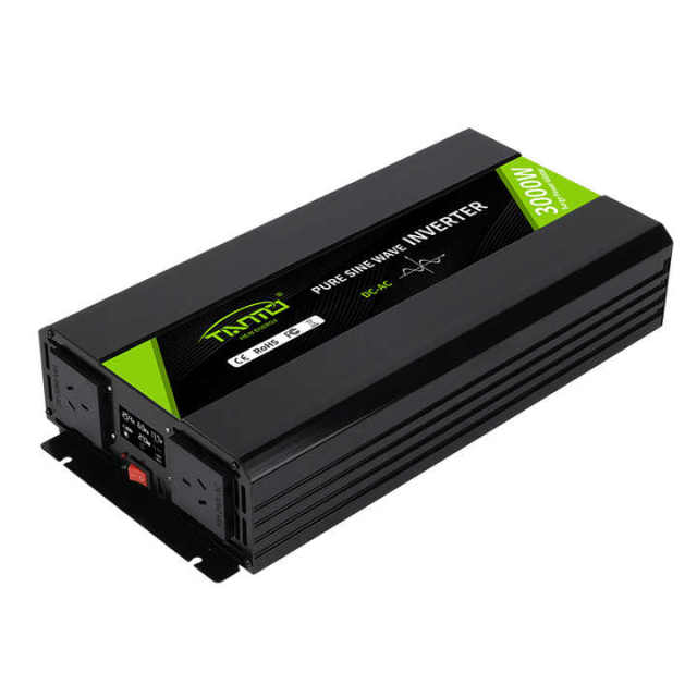Power Inverter 2000w 1000w 3000w 12v 24v 48v DC to 110v 220v 230v 240v Pure Sine Wave Off-Grid Solar Energy System TIANMO