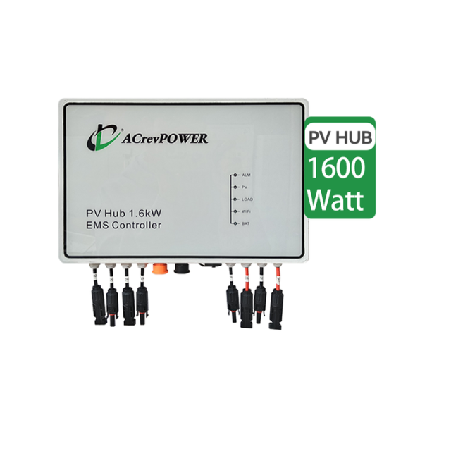 Solarflow 1600W PV HUB MPPT Controller for Balcony Power Plant with Lithium Ion Battery Anker