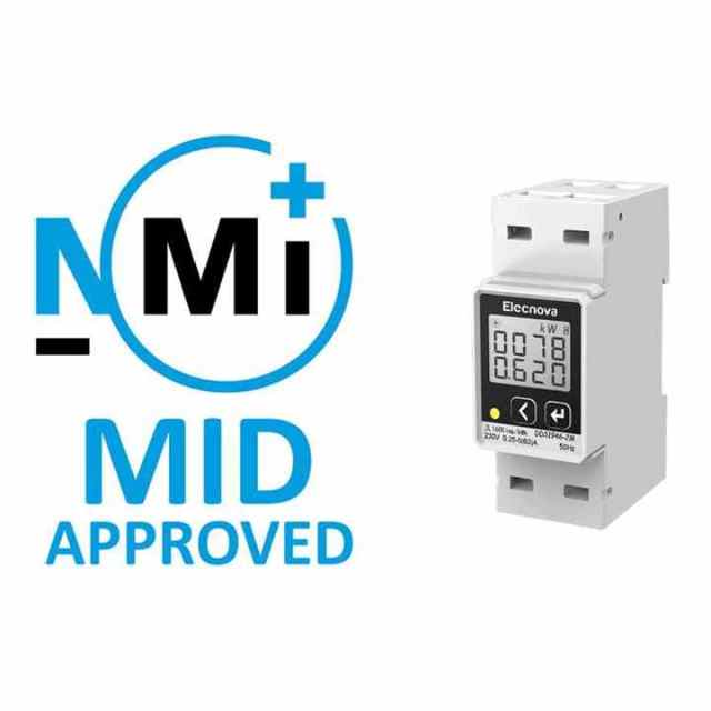 Single Phase Electricity Meter Digital Energy Monitoring for Industrial Power Systems Elecnova