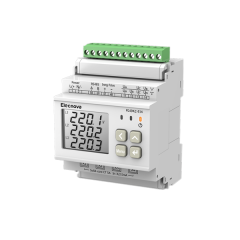 3 Phase Multiple 4 Channel Power Monitoring Solution Digital Power Quality Analyzer for Industrial Applications Elecnova
