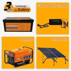 Household PV Residential On-Grid Off-Grid Solar Energy Storage System 200Ah 12V Lithium Battery for Home Power Backup RUNTONG