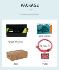 Power Inverter 2000W DC 12V 24V to AC 127V 50Hz 60Hz Pure Sine Wave for Off-Grid Solar Systems and Residential Energy Solutions TIANMO