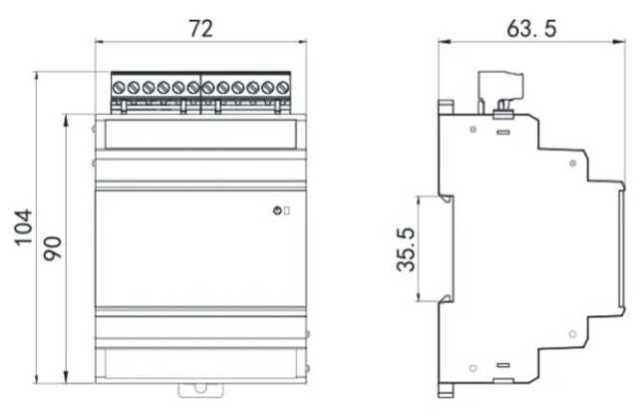 AC Power Meter Multi-Circuit Measuring RS485 Communication Energy Monitoring Elecnova