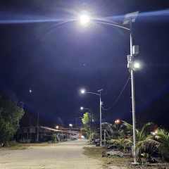 Split Solar Street Lamp IP66 Waterproof 40W LED Outdoor Road Lighting for School Garden Residential