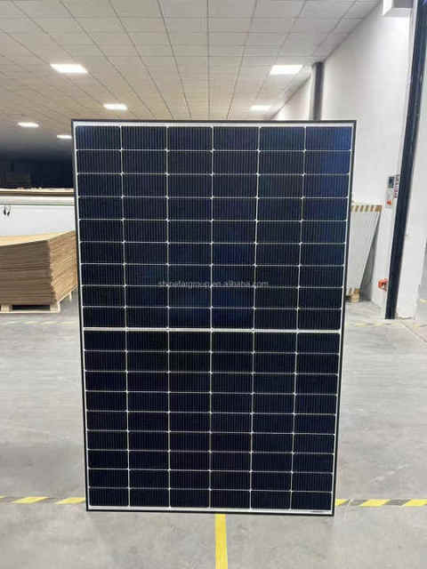 DDP 440W Solar Panels 430W 435W Black Frame BIF PV Panels for EU Stock High Efficiency Half-Cut N-Type TOPCon Solar Modules Shinefar|Solar
