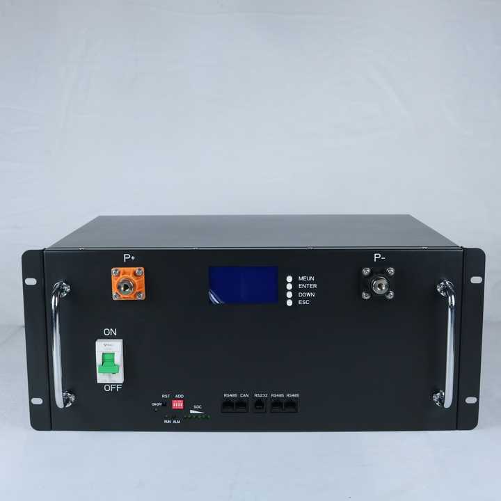 5kWh Stack LiFePO4 Battery 51.2V Long Cycle Life Home Energy Storage System for Solar Power XD