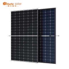DDP 440W Solar Panels 430W 435W Black Frame BIF PV Panels for EU Stock High Efficiency Half-Cut N-Type TOPCon Solar Modules Shinefar|Solar
