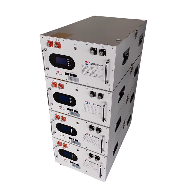 EU STOCK 51.2V 300Ah Stacked Solar System 15kWh Home Energy Storage Lithium Ion Battery XD