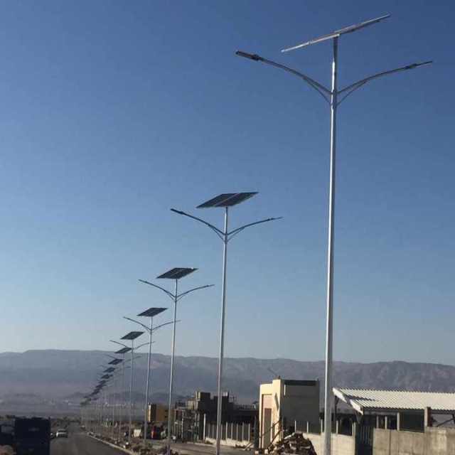 Split Solar Street Lamp IP66 Waterproof 40W LED Outdoor Road Lighting for School Garden Residential