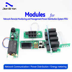 IPDU Clever IP on Sale 63A SNMP Protocol RS485 Modbus Ethernet Port Hot Swap Remote Monitoring Rack Mount Socket PDU Meter