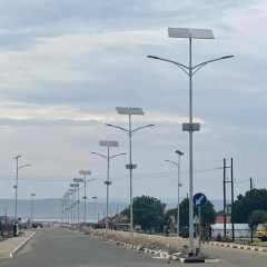 Split Solar Street Lamp IP66 Waterproof 40W LED Outdoor Road Lighting for School Garden Residential