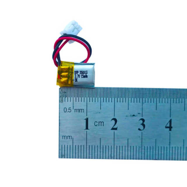 Mini 351013 3.7V 15mAh Rechargeable Li-Polymer Battery for Wireless Headset DTP