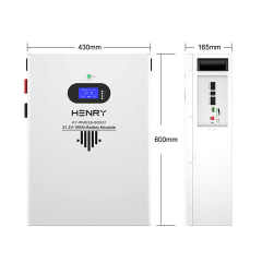 Poland Stock Solar Home Energy Storage Lithium Ion Battery Module 5kwh 51.2v 100ah Lifepo4 51.2V 100AH Lithium Battery Pack for Off-Grid and Hybrid Systems HENRY
