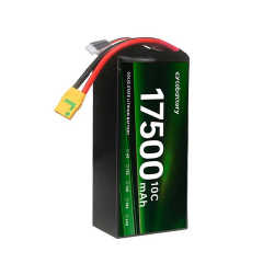 Rechargeable 17500mAh Solid State Battery High Energy Density 6S 23.78V for Drones