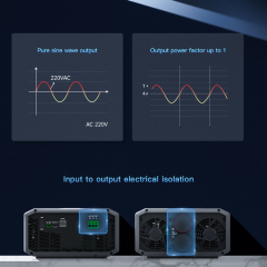 Pure Sine Wave DC-AC Solar Inverter 12V 24V 48V to 220V 230V 240V 350W-1500W Off-Grid Solar System EPEVER