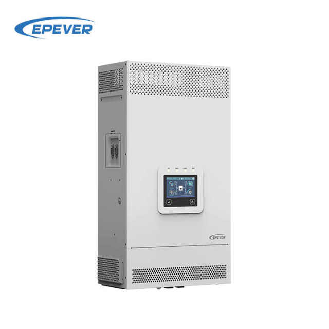 Solar Inverter 24V 48V 5000W MPPT 3.5KW 5KW 3 Phase Hybrid Inverter Charger Dual AC Output Touchable Colorful Display EPEVER