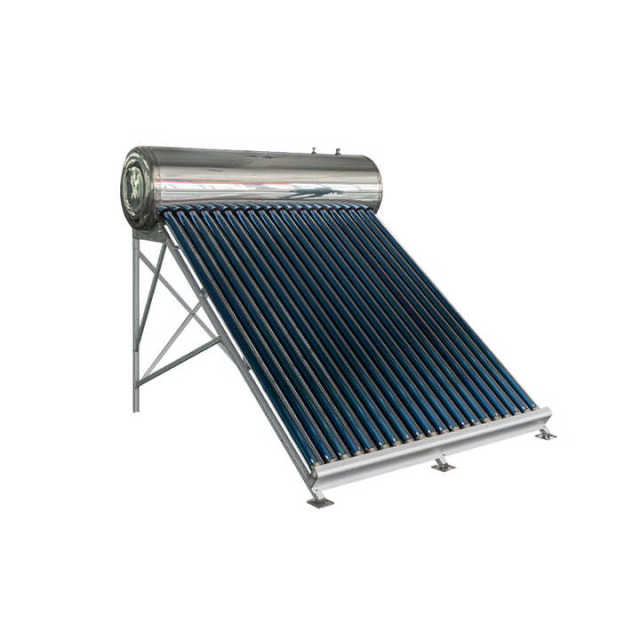 Residential Pressurized Compact Solar Water Heater with Vacuum Tube Stainless Steel Tank for Household and Commercial Use IMPOSOL