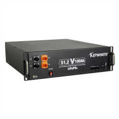 Germany Stock Kepworth 51.2V 100Ah LiFePO4 Battery Rackmount 5kWh Solar Storage System for UPS