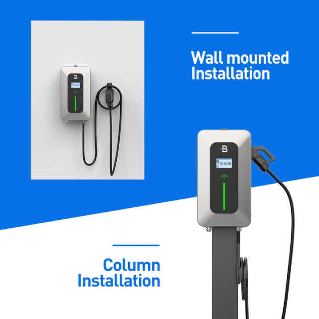 22kW DC Commercial Electric Vehicle Charging Station IP65 Rated Fast Charger for CCS1 CCS2 CHAdeMO GB/T BENY