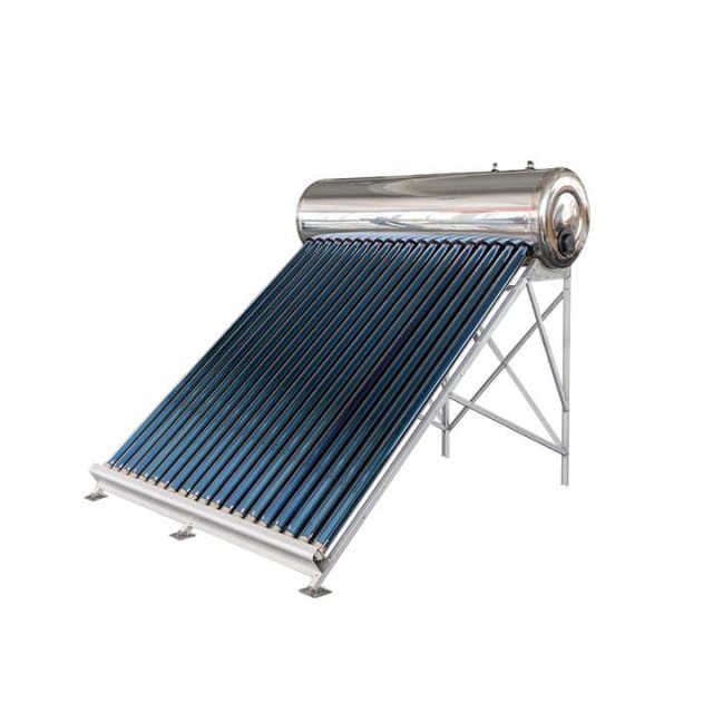 Residential Pressurized Compact Solar Water Heater with Vacuum Tube Stainless Steel Tank for Household and Commercial Use IMPOSOL