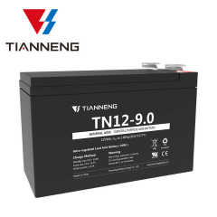 Tianneng TN 12-9 Electric Power AGM 12V 9Ah Lead Acid Battery 108Wh Deep Cycle Sealed for Electric Bicycles Scooters Golf Carts Power Tools Tianneng