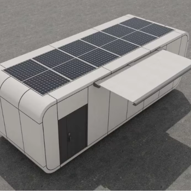 Customizable Zero Pollution Office Off-Grid Energy Storage System with 5-10KW Output Power and 12V 200Ah Battery for Commercial Use LANDTURL