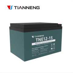 Lead-acid Power Battery TNE12-15 12V 15Ah Deep Cycle Sealed AGM for Electric Vehicles and Energy Storage Tianneng