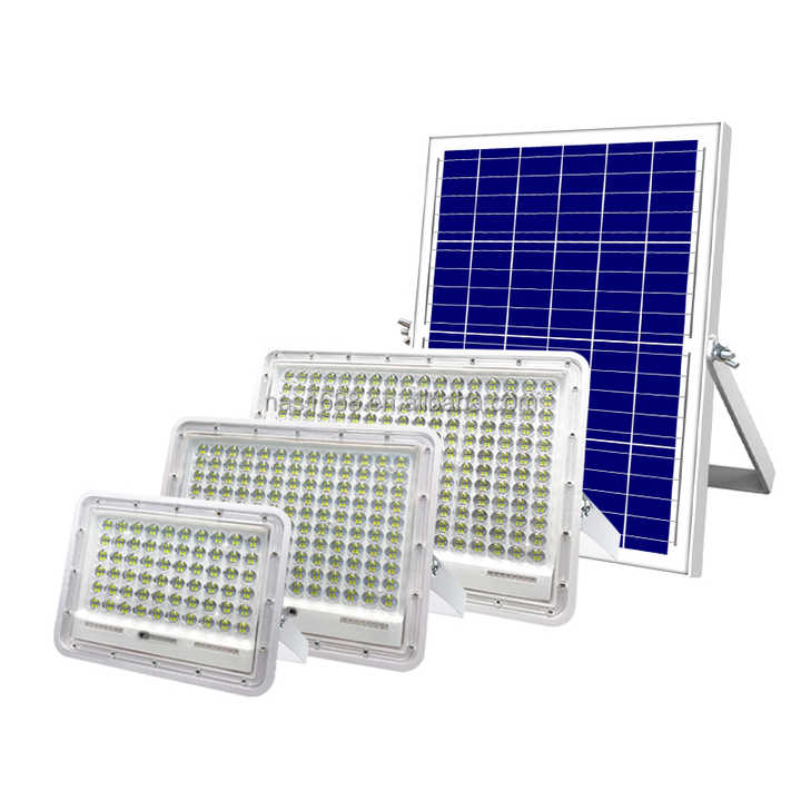 Professional Waterproof IP65 100W 200W 300W 400W LED Solar Flood Light with Remote Control Outdoor Garden Lighting NAAISI