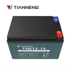 12V 15Ah Sealed Lead-acid Battery Deep Cycle AGM for Electric Bicycles Scooters Power Tools Tianneng