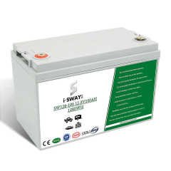 12V 100Ah Lithium Iron Phosphate Battery for RV Energy Storage Systems with 5-40kg Weight and IP67 Protection SISWAY