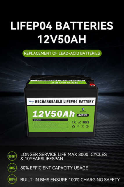 Factory Prices 12V 24V 50Ah 100Ah 150Ah LiFePO4 Lithium Battery for Solar Energy Storage Systems Lead Acid Replacement Happy time