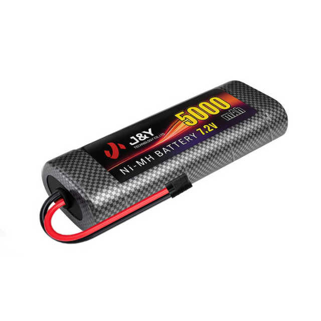 7.2V NiMH Battery Pack 4600mAh High Capacity Rechargeable for RC Cars Drift Buggies Home Appliances JIEYO