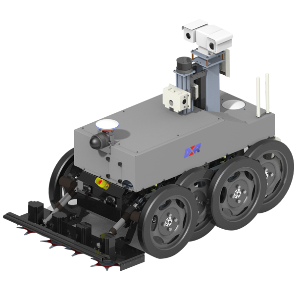 Autonomous Solar Panel Inspection Robot Anti-Sand High Temperature Resistance for Rooftop Desert PV Stations