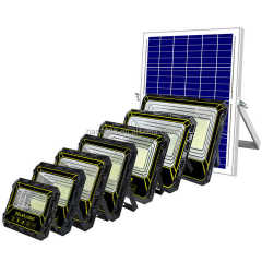 Solar Power Floodlight IP66 40W 60W 100W 200W 300W 500W 1000W LED Outdoor Lighting with Remote Control Waterproof ABS Flood Light for Road Lighting NAAISI
