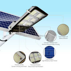 Split Integrated LED Solar Powered Battery Panels Sensor Street Light Outdoor Waterproof IP65 for Road Garden Lighting Naaisi