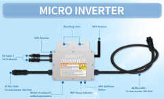 All in One Balcony Solar System 300W 600W Grid Tie Solar Micro Inverter with Storage for Home Use