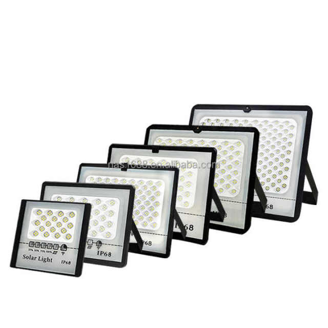 IP65 Waterproof Solar Flood Light 50W 100W Outdoor Billboard Projector Reflector 150W LED Solar Flood Light with Remote Control NAAISI