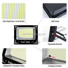 Solar Light Outdoor Automatic Waterproof Reflector Floodlight with Remote Control LED Garden Yard Lighting NAAISI
