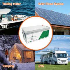 12V 100Ah Lithium Iron Phosphate Battery for RV Energy Storage Systems with 5-40kg Weight and IP67 Protection SISWAY