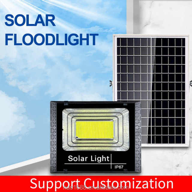 Solar Flood Light IP65 Waterproof 40W for Stadium Garden Security Lighting NAAISI